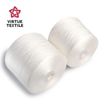 Wholesale Competitive Price 20/2 Raw White Grs Core Spun Thread Recycled Widely Used for Jean and Leather Shoes - NANTONG VIRTUE TEXTILE CO., LTD. - China