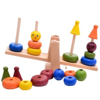 Kids Balance Game Intelligent Building Block Clown Balance Scale Toy - Ningbo Shone Med-Tech Co., Ltd. - China