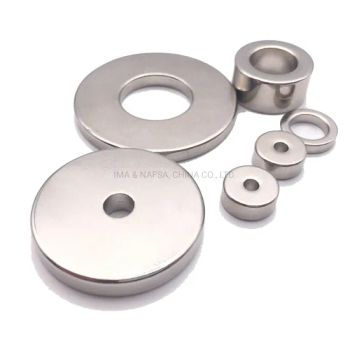 Customized Small Size Strong Zn/Ni Permanent Ring NdFeB Neodymium Magnets - Ningbo IMANAFSA Magnetics Co., Ltd. - China
