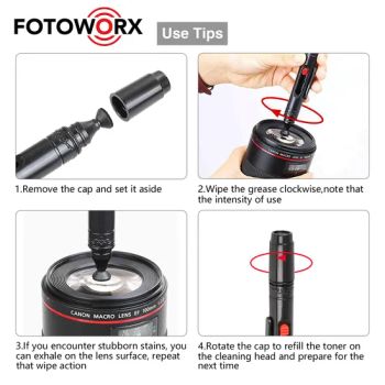 Camera Lens Cleaning Tools Kits Accessories Dust and Fingerprint Cleaning - Vancher Inc. - China
