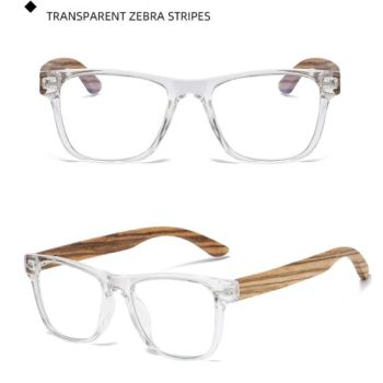 Wood Optical Eyewear Anti Blue Light Clear Lens Frame with Bamboo Wood Bamboo Optical Frames for Man - Good Seller Co., Ltd. - China