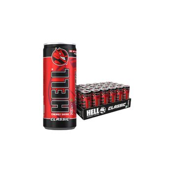 250ml Hell Energy Drink available in multiple flavors for international buyers Hell Energy Drink 250ml packed for vending machines - MASI TRADING GMBH - Germany