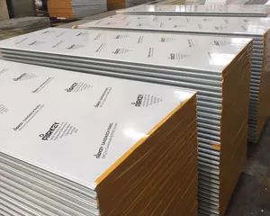 Airkey Fireproof Sandwich Panel 50-150mm 980/1180mm Rockwool Polyurethane 1Y ISO9001 Custom - Airkey Envirotech Co.,Ltd - China