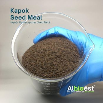 Kapok Seed Meal Style Natural Form Meal/Semi-Powder Place of Origin Indonesia Color Brown to Dark Brown Max. Moisture (%) Max. - PT. Albioest Intiberkah Madani - Indonesia