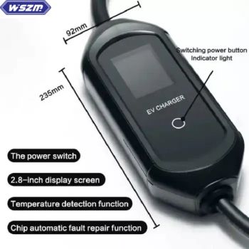 Reliable 7kw Car Battery Charger with Schuko Plug for Evs Plug Portable EV Charger - Simeng Electrical Tech. Co., Ltd. - China