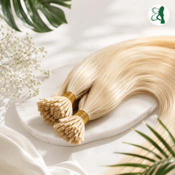 Keratine Bond Blonde #613 DD Quality Texture Silky Bond Origin Italian Hair Type Human Hair Bond Type Keratin Bond Finish Clean And Natural - Dewa Dewi Hair - Indonesia