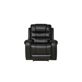 Top Sale Luxury Modern Recliner Sofa Air Leather Sofa with Music Speaker - Fancy Home Furniture Co, Ltd. - China