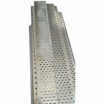 MS Power Coated Perforated Cable Tray, Size: 300x50mm Size 300x50mm Finishing Powder Coated Is It Rust Proof Rust Proof Tray Type Perforated Cable - Gujarat Perforators - India