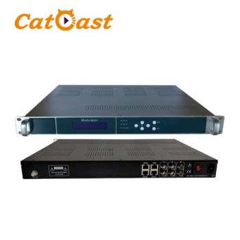 Digital IPTV Radio & TV Broadcasting Equipment 16 in 1 IP Spts Mpts to DVBT/Isdbt/ATSC RF Modulator - Catcast Technology Co., Ltd. (Chengdu) - China