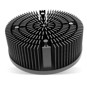 Cob & SMD LED Heat Sinks Padled-13080 Height 80mm Weight 492 g Diameter 130mm Pattern Radial Max. Lumen 4600lm Material - Electronic Thermal Solutions - India