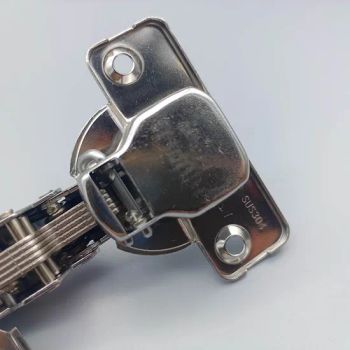 Door Hardware Furniture Cabinet Hydraulic Hinge Fixed Fixed Color Silver Angle 95-100° Condition New Thickness 3mm Hole With Hole - Wenzhou Zhiwei Machinery Co., Ltd. - China