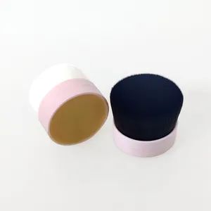 Makeup Tool Brush Remove Oil Clean Powder Puff Thickened Small Round Brush Dust Cleaning Brush Nylon Anti-Static Absorbent Brush - Suzhou Saman Technology Co., Ltd. - China