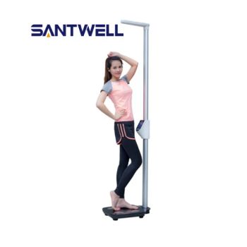 HW-210 200kg Body Fat Scale LCD Battery White Adult 15D CE Color White Weight 34LG Power Battery Shape Polygon HS Code 84239000 - Ningbo Santwell Sensor Technology Co., Ltd. - China