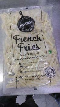 french fries Texture Rich And Crispy Taste Excellent And Rich Cut Type Straight-cut, Crinkle-cut, - desi cooks - India