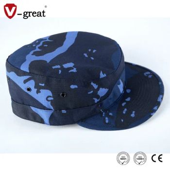 Acu Au Outdoor Tactical Field Training Hunting Camo Flat Top Cadet Caps - Beijing V-great International Trade Co., Ltd. - China