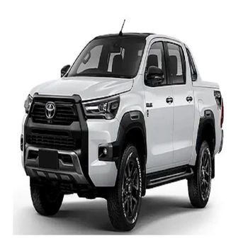 Toyota Hilux diesel pickup with powerful engine and fuel efficiency Toyota Hilux double cabin truck for commercial and personal use Toyota Hilux 4x4 pickup for rough terrain and off road adventures Toyota Hilux durable pickup with strong chassis and high load capacity - SATTER FOOD AND BEVERAGE - Netherlands