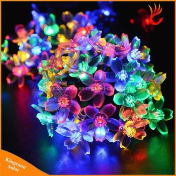 Outdoor Colorful Solar Powered LED String Light for Christmas Tree Decorations Lighting - Shenzhen Kingconn Technology Co., Ltd. - China