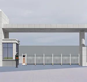 Automatic Gates Security Door Telescopic Retractable Sliding Gate - Foshan Jinjianye Electric Door Co., Ltd. - China