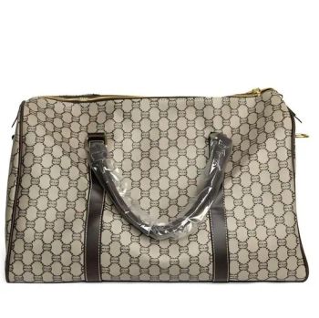 PVC Leather Bags Sports Bag Brown Color Bags Carry Bags Women's Bags Men's Sport Bags Unisex Bags PU Travel Bags - Hong Kong Spleg Co., Ltd. - China
