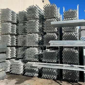 Ringlock Used Layher Scaffolding System Construction Scaffold Equipment Tools for Sale Andamio Construction Galvanized Modular Multidirectional Foot Scaffolding - Rapid Formwork & Scaffolding Co., Ltd - China