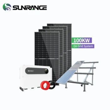 Sunrange Industrial Solar Power System Commercial on Grid 500kw Solar Energy System 1MW Grid Tied Inverter Solar Farm Construction Solar Energy System - Anhui Sunrange New Energy Technology Co., Ltd. - China