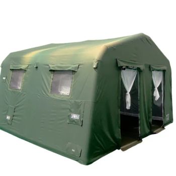 United Nations Donations Windproof Temporary Mobile Toilet Outdoor Shower Inflatable Tent Dormitory Supplies Double High Frequency Heat Sealing Tent - Foshan Yiroufang Textile Manufacture Co., Ltd. - China