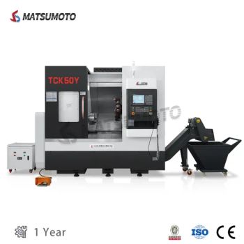 Tck50y Metal Lathe High Precision Slant Bed Machine Tool Fanuc CNC System China CNC Lathe - Shandong Matsumoto Machine Tool Co., Ltd. - China