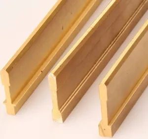 Customized Decoration Materials Copper Fitting Brass Extruded Profiles - BONA SPECIAL STEEL LIMITED - China