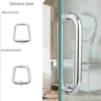 Best Selling Modern Stainless Steel Handle Glass Door Pull Handle Sliding Door Handle Manufacturing Company Antique Furniture Handles From China - Zhaoqing Huizhan Precision Metal Manufacturing Co., Ltd. - China