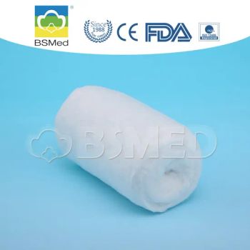 Medical Supplies Disposable Medicals Products Absorbent Cotton Wool Roll - Lianyungang Baishun Medical Treatment Articles Co., Ltd. - China