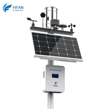 Small Weather Station Campus Rainfall Agriculture Explosion Proof Wind Speed Wind Direction Temperature and Humidity Monitor - Shenzhen Yifan Technology Co., Ltd. - China