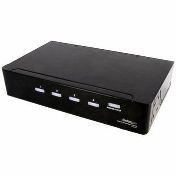 VGA Black Audio 4 Port DVI Video Splitter Color Black Material Copper Connector Type VGA Number of Outputs 5 Maximum Frequency 350 - Jagnext Microsystems Private Limited - India