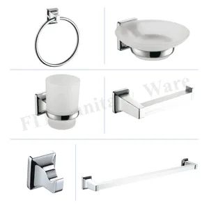 Economic Zinc Material Chrome Plated Bar/Hook/Holder Sanitary Ware Bathroom Acceossories - Ningbo Fit Sanitary Ware Co., Ltd. - China
