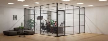 Toughened Glass Partitions Door Type Customised Thickness Customised Design Type Customised Usage/Application Office Size/Dimension - Doors Info - India