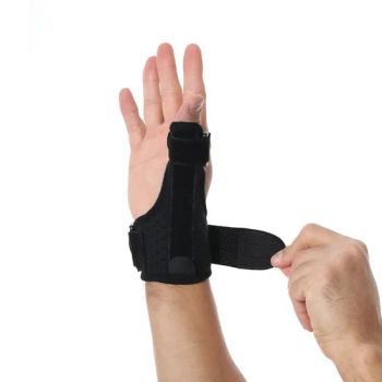 Popular Design Removable Finger Adjustable Wrist Support Thumb Wristbands Nylon Spandex - Binary Star Sports Technology (Jiangsu) Co., Ltd. - China