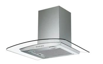 60cm/90cm Curved Glass Range Hood Noise ≤40dB Origin China Trademark OEM Exhaust 350m3/H Model NO. HG-90 Certification - Guangdong Built Electronic Appliance Manufacture Co., Ltd. - China