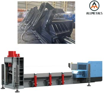 Heavy Duty Scrap Baler Shear for Hms1hms2 Foundry Scrap Pipe Beams Plate Car Shell Steel Stainless Recycling - Yantai All Metals Electronic & Mechanical Equipment Co., Ltd - China