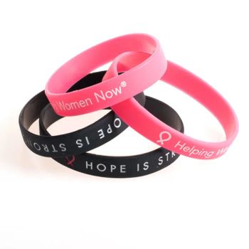Promotional Silicone Bracelet Wristband Rubber Donation Bracelets - Chinapack Ningbo Import & Export Co., Ltd. - China