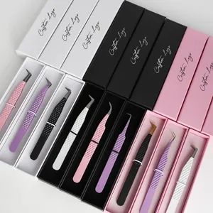Personalised 2PCS Glitter Tweezers Eyebrow Set Slant Eyebrow Tweezers - Qingdao Shellstar Industrial Technology Co., Ltd - China