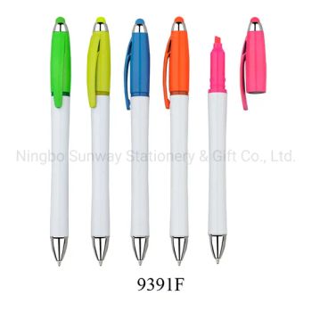 Promotion Twist Permanent Whiteboard Marker Highlighter Ball Pen - Ningbo Blue Bridge Import & Export Co.,Ltd - China
