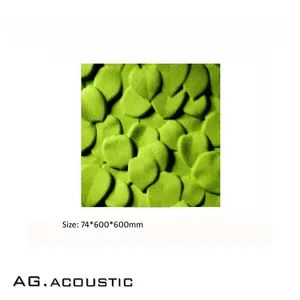 AG. Acoustic New Eco Friendly Material Design 3D Polyester Fiber Sound Absorbing Wall Claddings Pet Panel - Shanghai AG. ACOUSTIC Industrial Co., Ltd. - China
