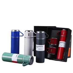 Classic Design Thermos Stainless Steel Straight Vacuum Flasks Business Gift Set Insulated Water Bottle - Anhui Beauty Home Technology Co., Ltd - China
