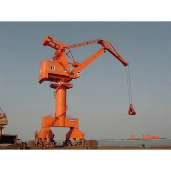 Henan Mine Stevedoring Shipbuilding Portal Slewing Crane Used for Materials Loading - Henan Mine Crane Co., Ltd. - China