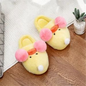 Home Slippers Stuffed Animals Slippers Comfortable Slippers Wholesale Fur Slippers - Shanghai Easun Group Imp & Exp Co., Ltd. - China
