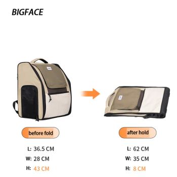 Ultimate Travel-Ready Pet Backpack Carrier for Adventurous Pets - Big Face Co., Ltd - China