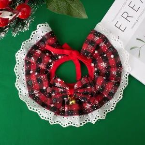 Wholesale Christmas Dog Scarves and Cat Lace Accessories Available - Yiwu Renrui E-commerce Business - China