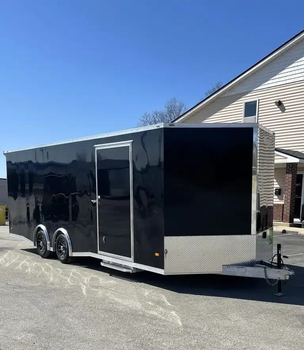 Enclosed Trailers / Enclosed Car Hauler 2026 24ft. Aluminum Blaze w/Finished Interior & Aluminum Wheels 0879 - senesie mfg llc - United States