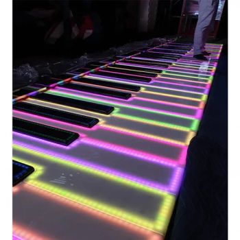 Outdoor LED Piano Dance Floor IP67 Waterproof Floor Lights for DJ/Party/Event Lighting - Shandong Fandiluo Arts & Crafts Co., Ltd. - China