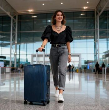 Shockproof Full PC Build Reinforced Aluminum Frame Silent Spinner Wheels Tsa Lock Luggage - Jiangxi Chengleke Leather Co., Ltd - China