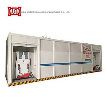 Mobile Gas Station Fuel Tanker Oil Tanker Truck Liter Oil Tanker Truck - Taian Shengding Metal Container Manufacturing Co., Ltd. - China